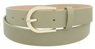 Metal U Buckle Belt