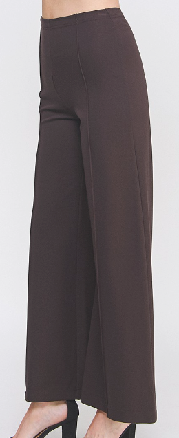 Montey Contour Wide Leg Ponte Pant