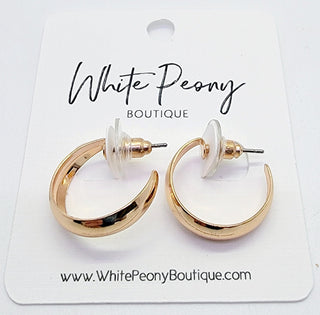 Open Scoop Earrings