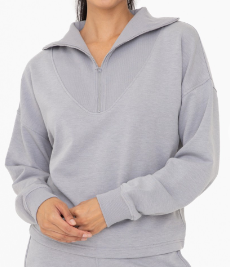 Reagan Fleece Half Zip Pullover