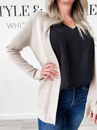 Rhonda Waffle Cardigan