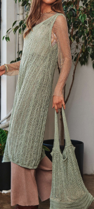 Bristol Knit Sleeveless Dress & Bag