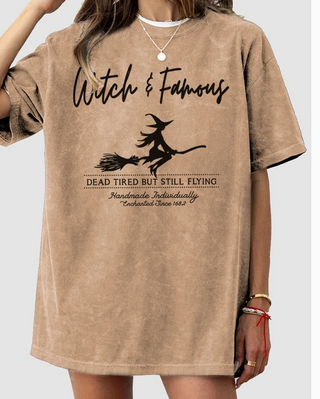 Witch & Famous Oversized Mineral Graphic Tee