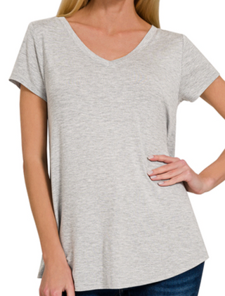 Tess V-Neck Short Sleeve Tee