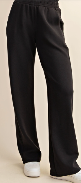 Jamie Scuba Modal Straight Pant