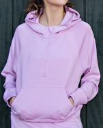 Jill Scuba Modal Crop Hoodie