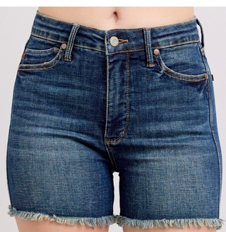 Judy Blue HW Tummy Control Shorts