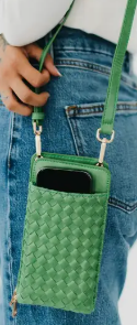 Woven Double Duty Phone Bag *Final Sale*