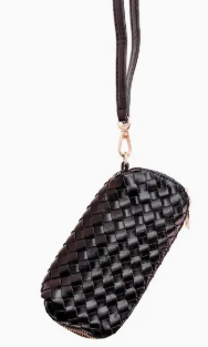 Dylan Woven Sunglass Case. *Final Sale