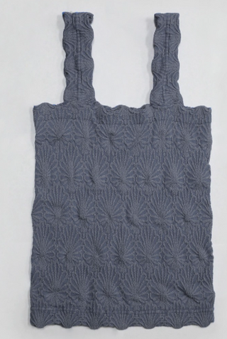 Nikibiki Lace Textured Square Neck Top