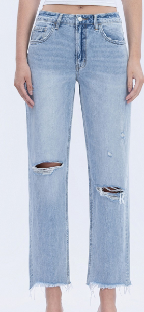 Vervet Super HR Relaxed Straight Jeans