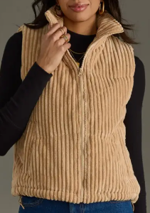 Miranda Wide Wale Corduroy Vest