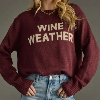 Wine Weather Sweater