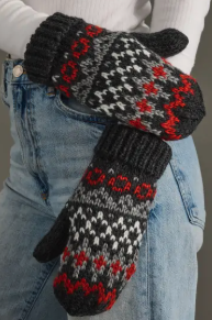 Winter Pattern Mittens