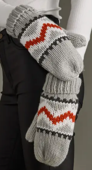 Winter Pattern Mittens