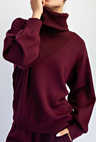 Fiona Scuba Luxe Turtleneck