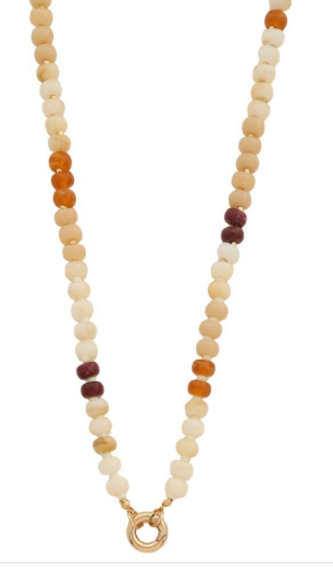 Natural and Neutral Bead Necklace. *Final Sale*