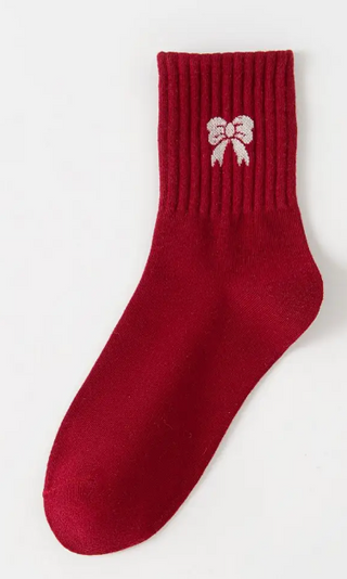 Cotton Crew Socks. *Final Sale*