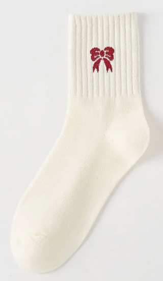 Cotton Crew Socks. *Final Sale*