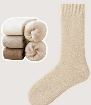Thermal Fleece-Lined Crew Socks. *Final Sale*
