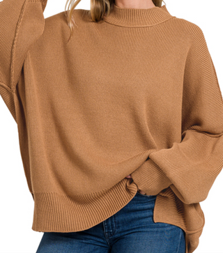 Kate Side Slit Oversized Sweater