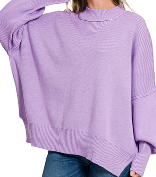 Kate Side Slit Oversized Sweater