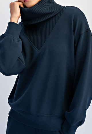 Fiona Scuba Luxe Turtleneck