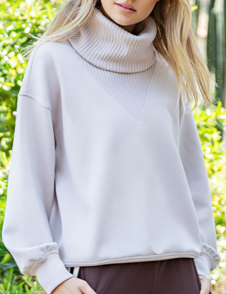 Fiona Scuba Luxe Turtleneck