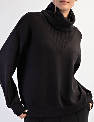Fiona Scuba Luxe Turtleneck