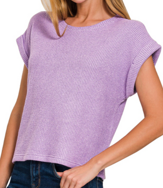 Jillian Short Sleeve Sweater