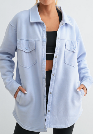 Caroline Front Snap Shacket