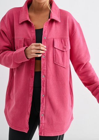 Caroline Front Snap Shacket