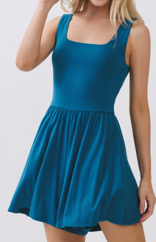 Roxanne Square Neck Romper