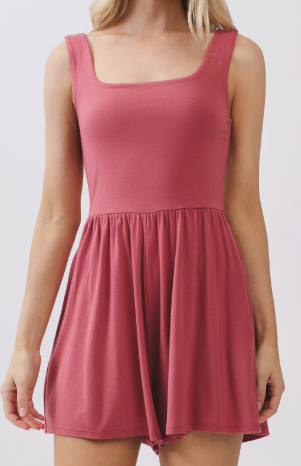 Roxanne Square Neck Romper