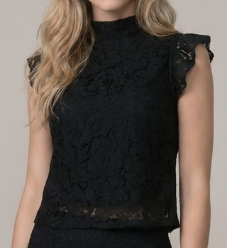 Elizabeth Lace Sleeveless Blouse