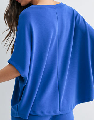 Nancy Boatneck Modal Half Sleeve Top *final sale*