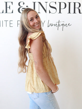 Margot Sweetheart Babydoll Top