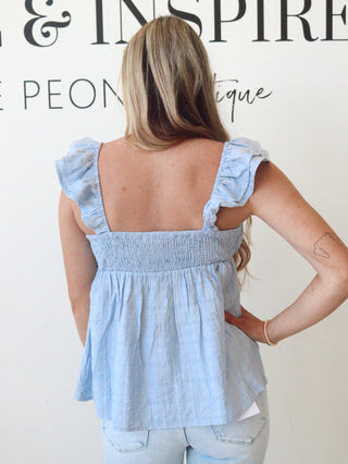 Margot Sweetheart Babydoll Top