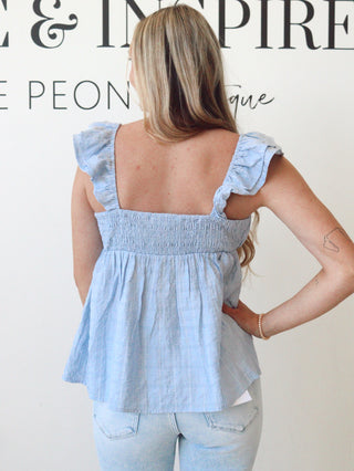 Margot Sweetheart Babydoll Top