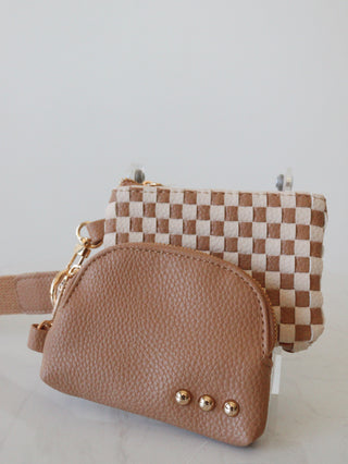Wonderlust Dual Pouch Wristlet. *Final Sale*