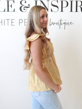 Margot Sweetheart Babydoll Top